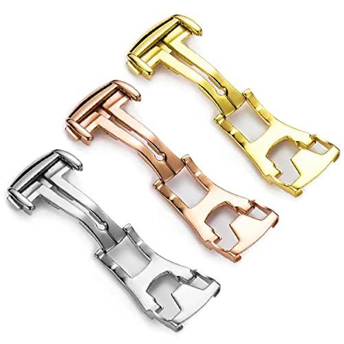 Nywing] 18mm 20mm オメガ尾錠 OMEGA ステンレス鋼 腕時計ベルトD