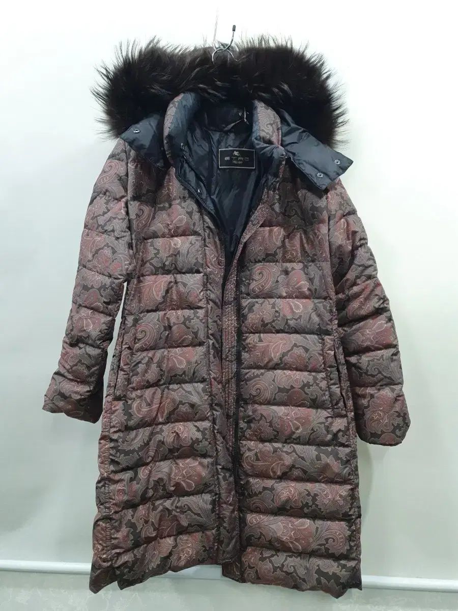 エトロ ベイズリー ロング グース ダウン M