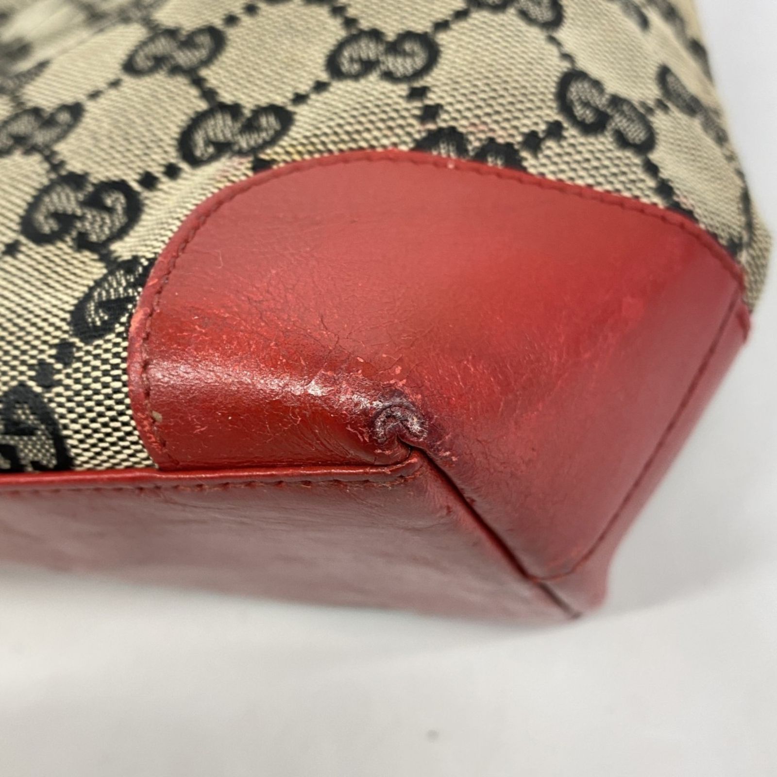 希少色グッチGUCCI キャンバストートバッグ ベージュ　レッド Amazon | [グッチ] バッグ(トートバッグ) 449241 KY9LG ベージュ