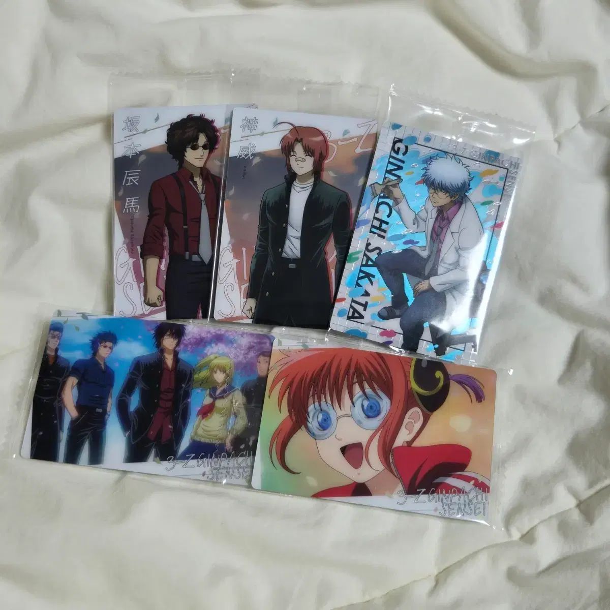 銀魂 3年Z組銀八先生 ウエハース カード / 銀時 レア 神楽 - メルカリ