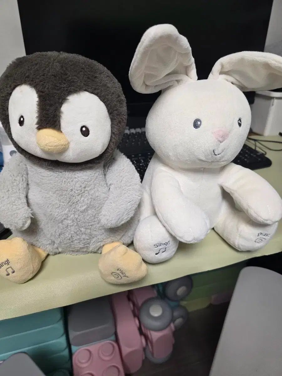 本物保証，正規品 ガンド 歌うこと ペンギンと うさぎ 知育玩具