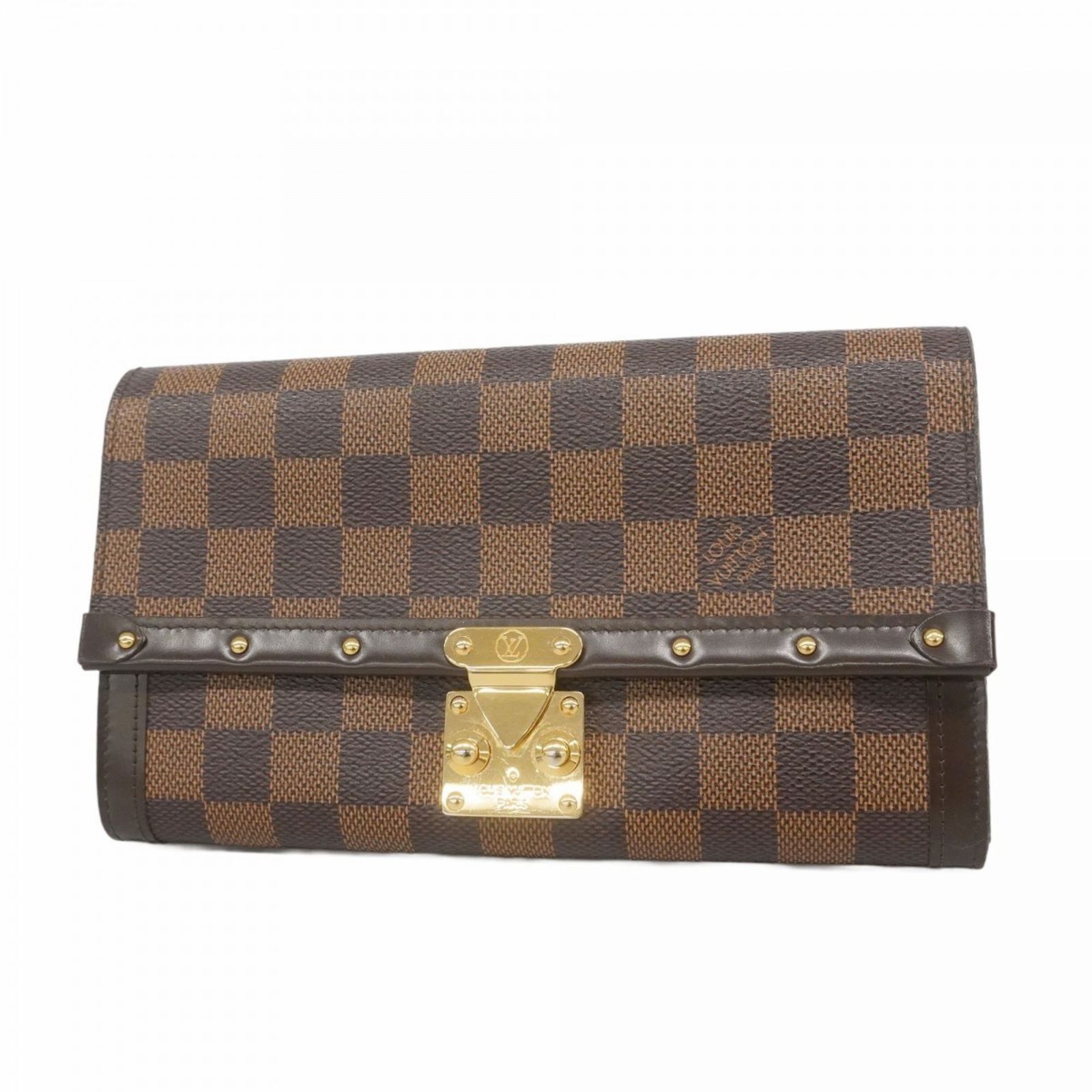 ルイ ヴィトン Louis Vuitton 長財布 ダミエ ポルトフォイユヴェニス N 60535 エベヌレディース