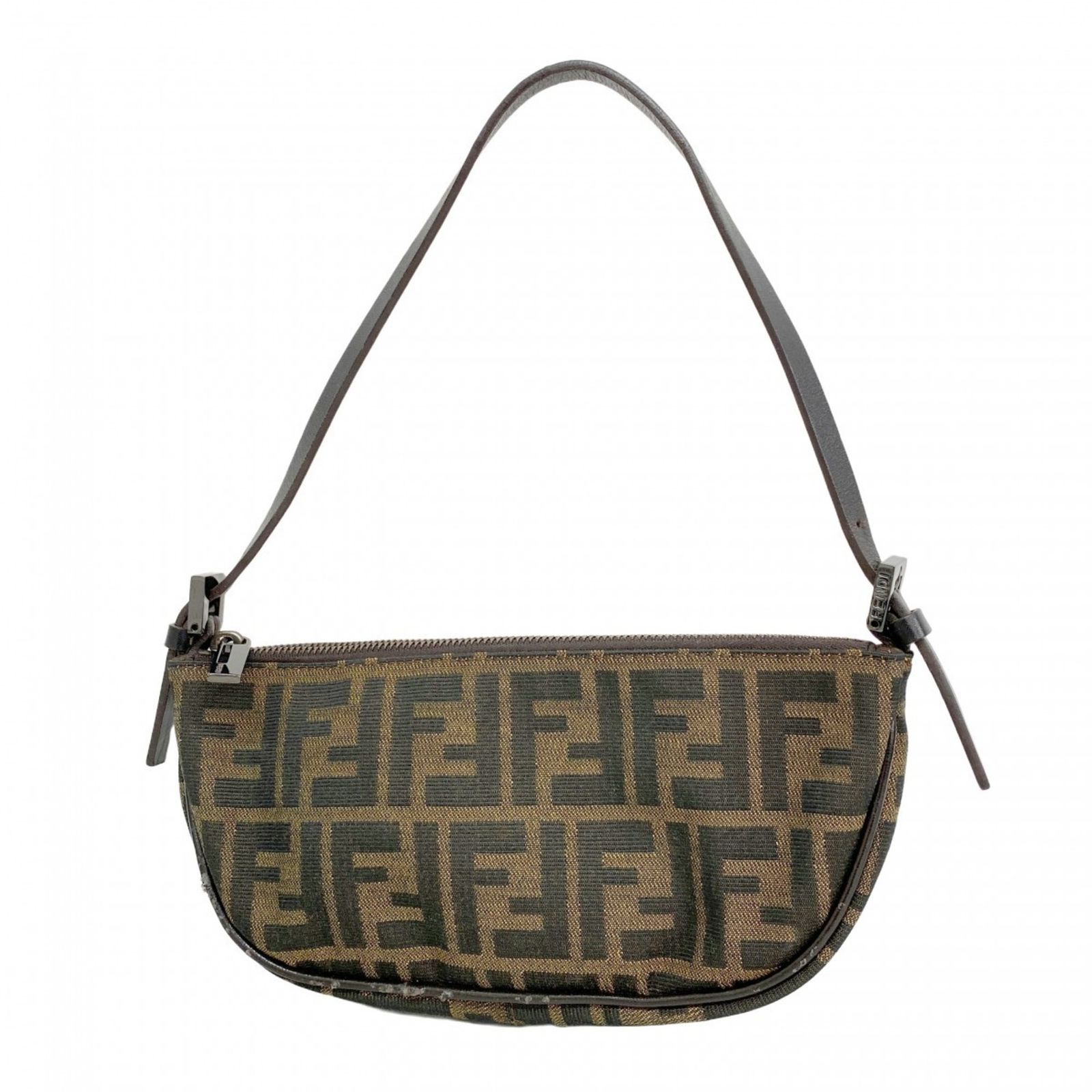 フェンディ(Fendi) フェンディ ハンドバッグ ズッカ ナイロン