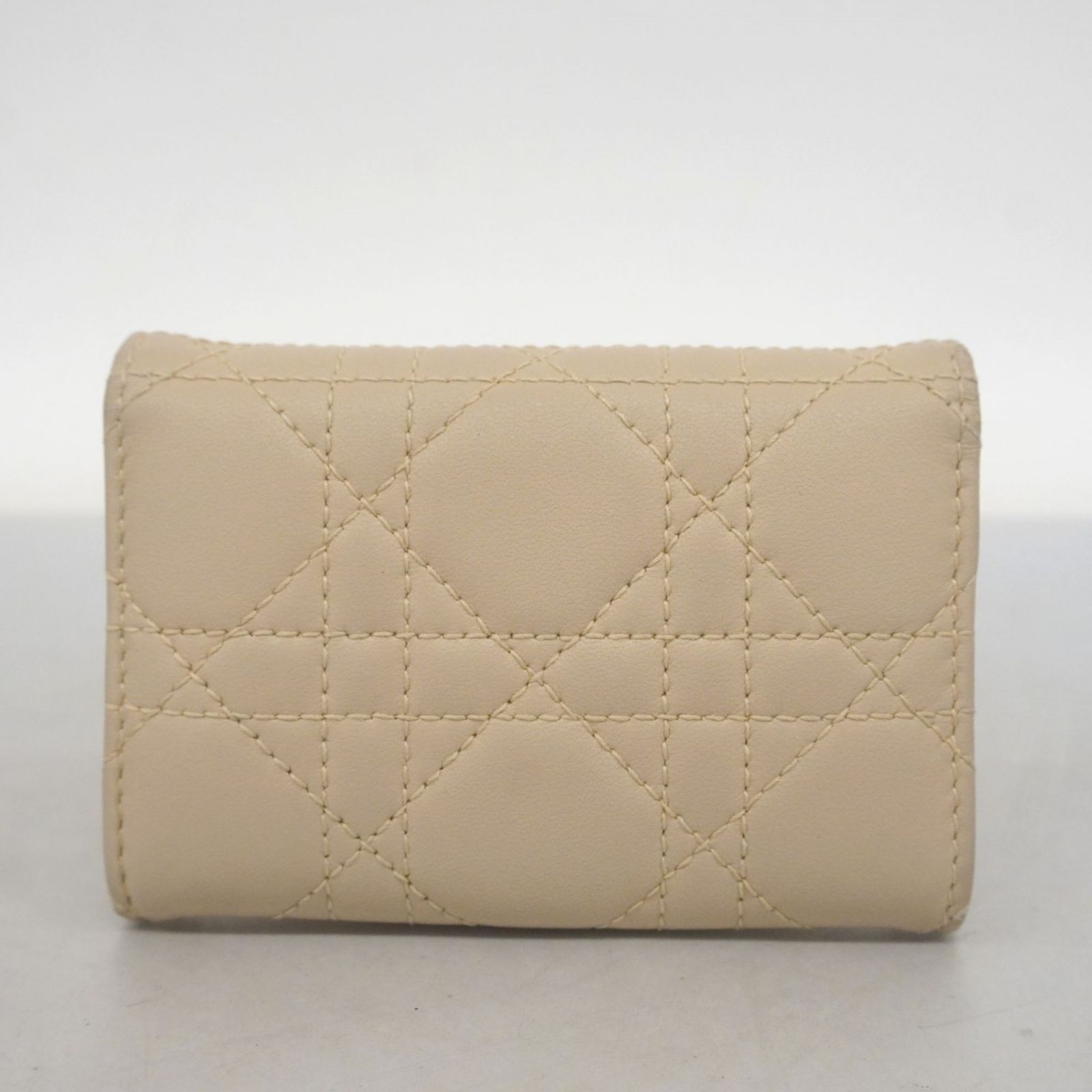 クリスチャンディオール Christian Dior カナージュ 財布 ベージュ クリスチャン・ディオール(Christian Dior) クリスチャンディオール