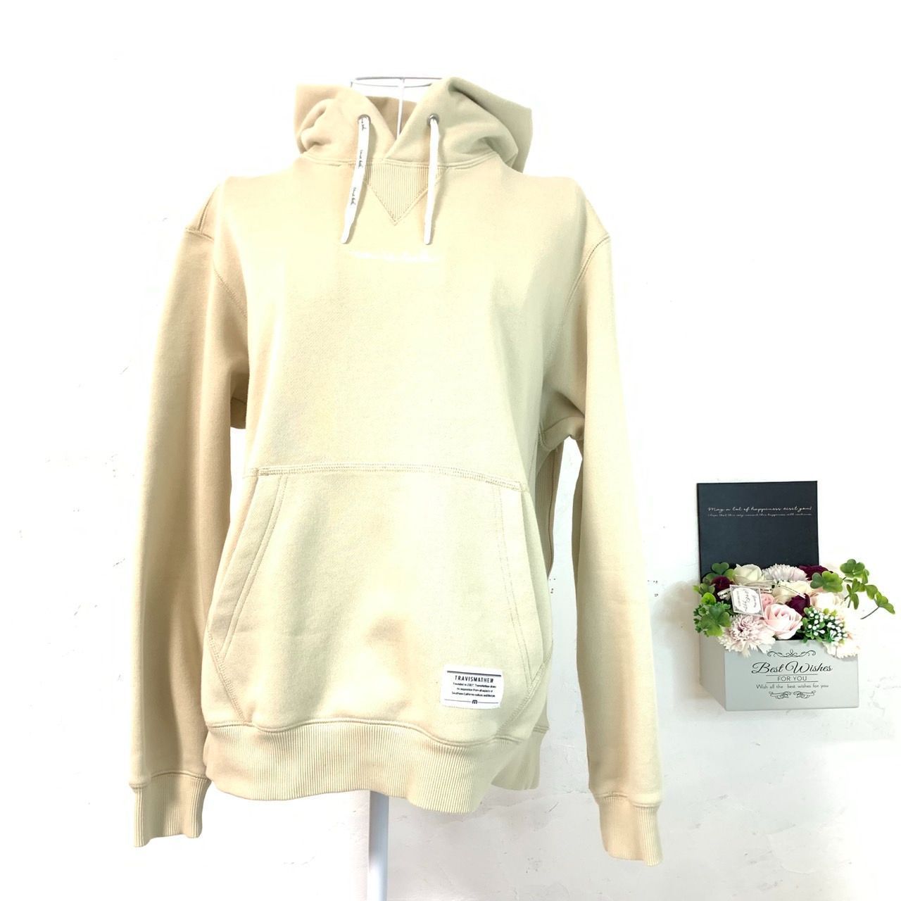 【美品】TravisMathew/トラビスマシュー　ストレッチパーカー ☆美品☆ TRAVISMATHEW トラヴィスマシュー メンズ パーカー