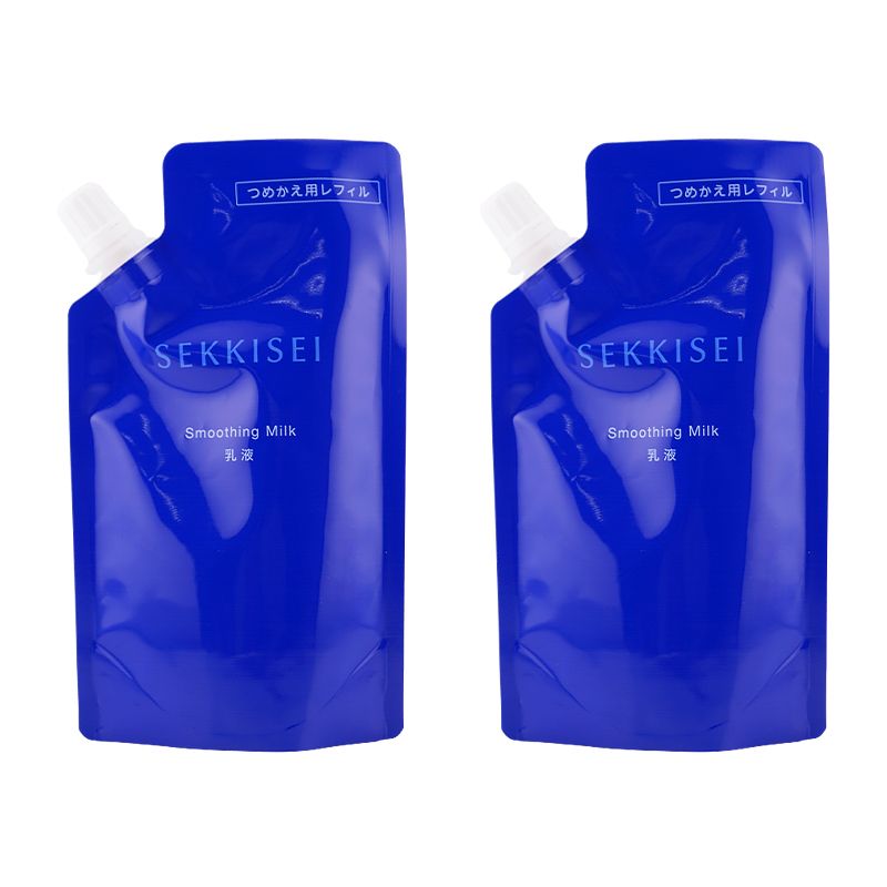 [2個セット]雪肌精 クリアウェルネス スムージング ミルク つめかえ 120mL スキンケア 基礎化粧品 乳液 保湿 乾燥 詰め替え用[ネコポス]