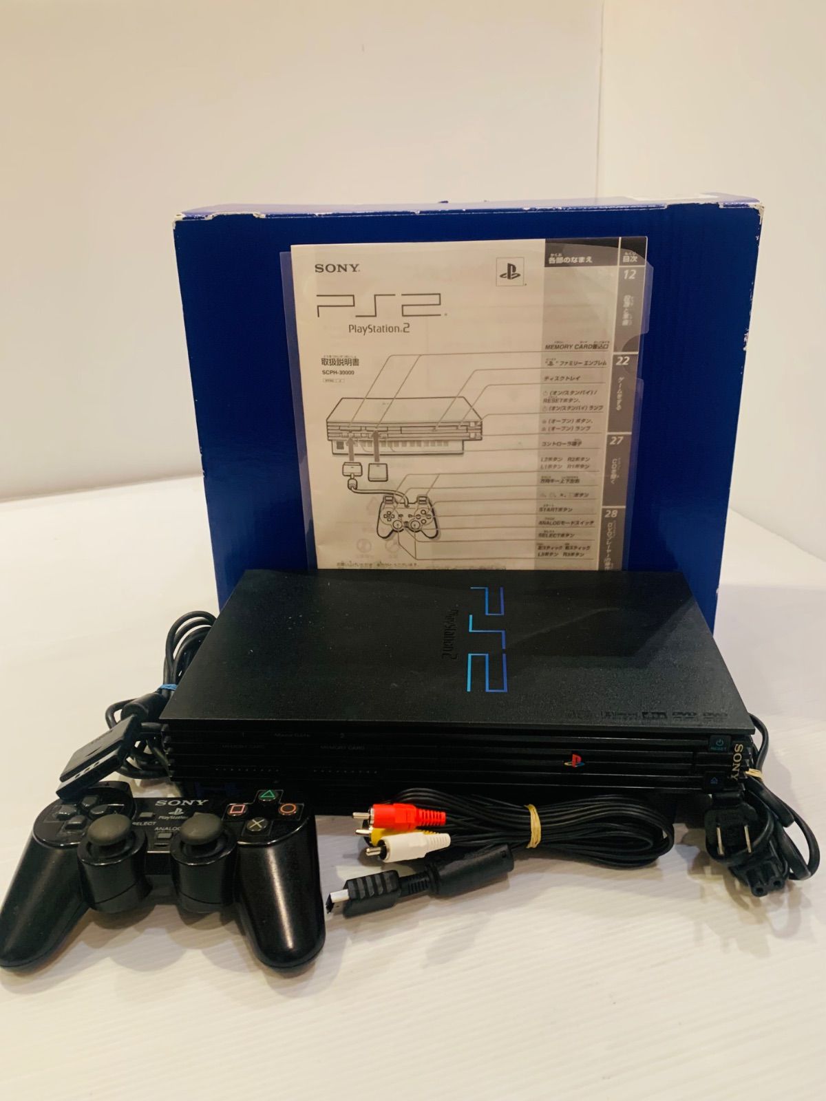 良品SONY PlayStation2 SCPH-30000　箱付き　動作確認済 美品】SONY PlayStation2 SCPH-30000（外箱付き） - メルカリ