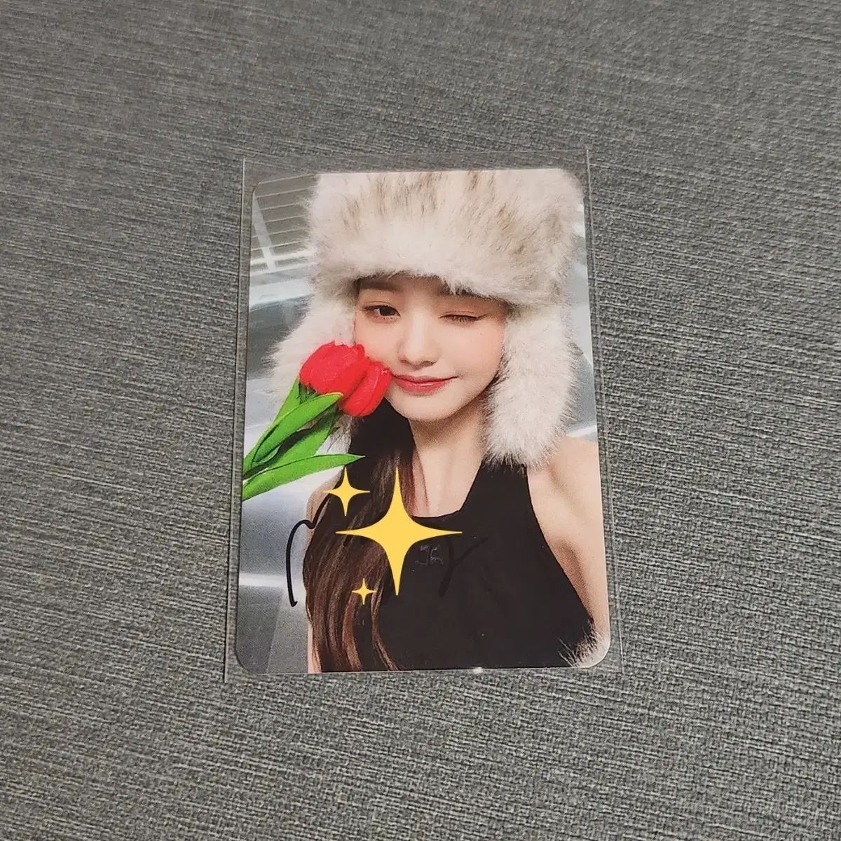 IVE ウォニョン WONYOUNG チャンウォニョン トラッパーハット After LIKE 公開番組 サノク カフェ トレカ