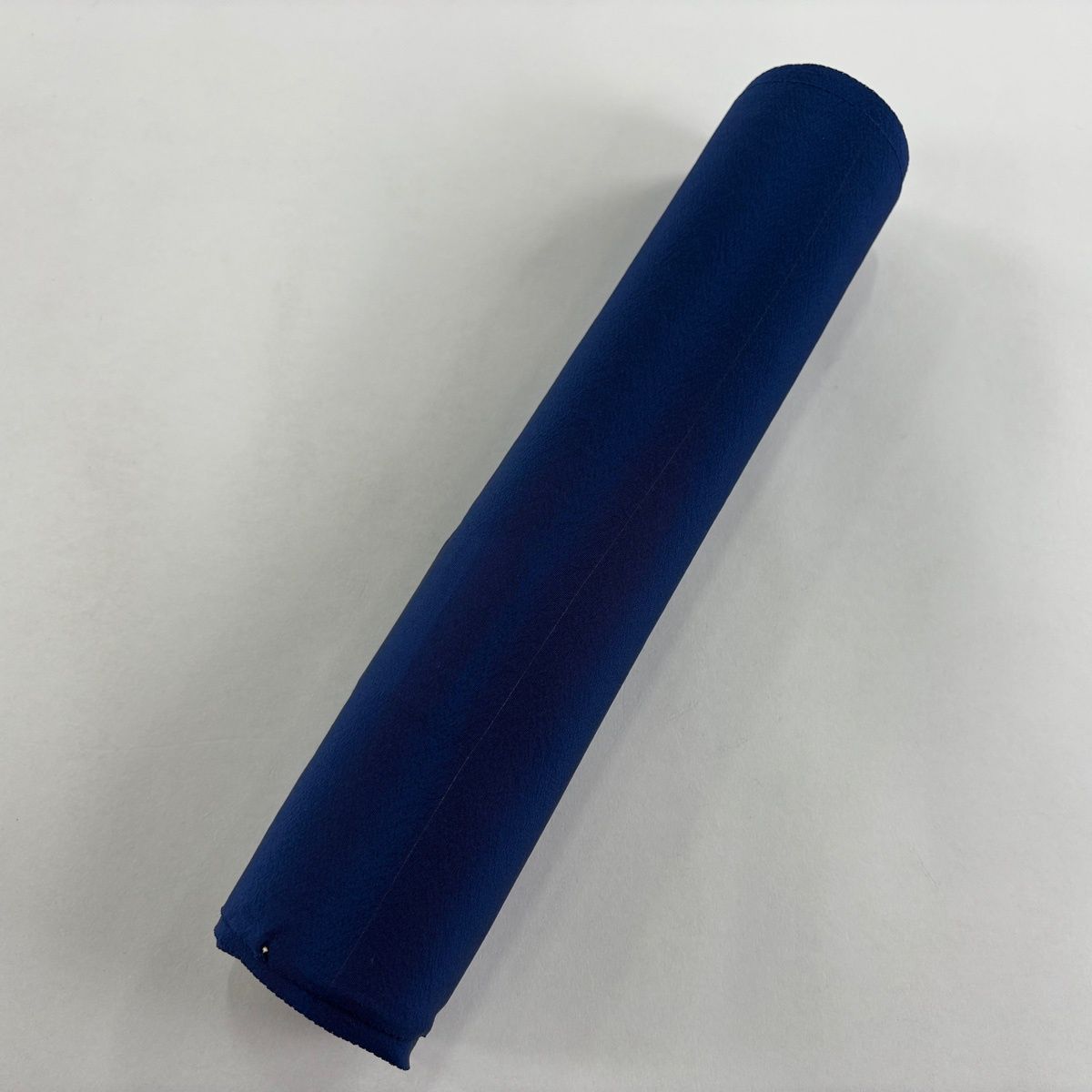  反物 秀品 付下げ 天然泥藍染 落款 幾何学 絞り 藍色 正絹 その他 着物反物