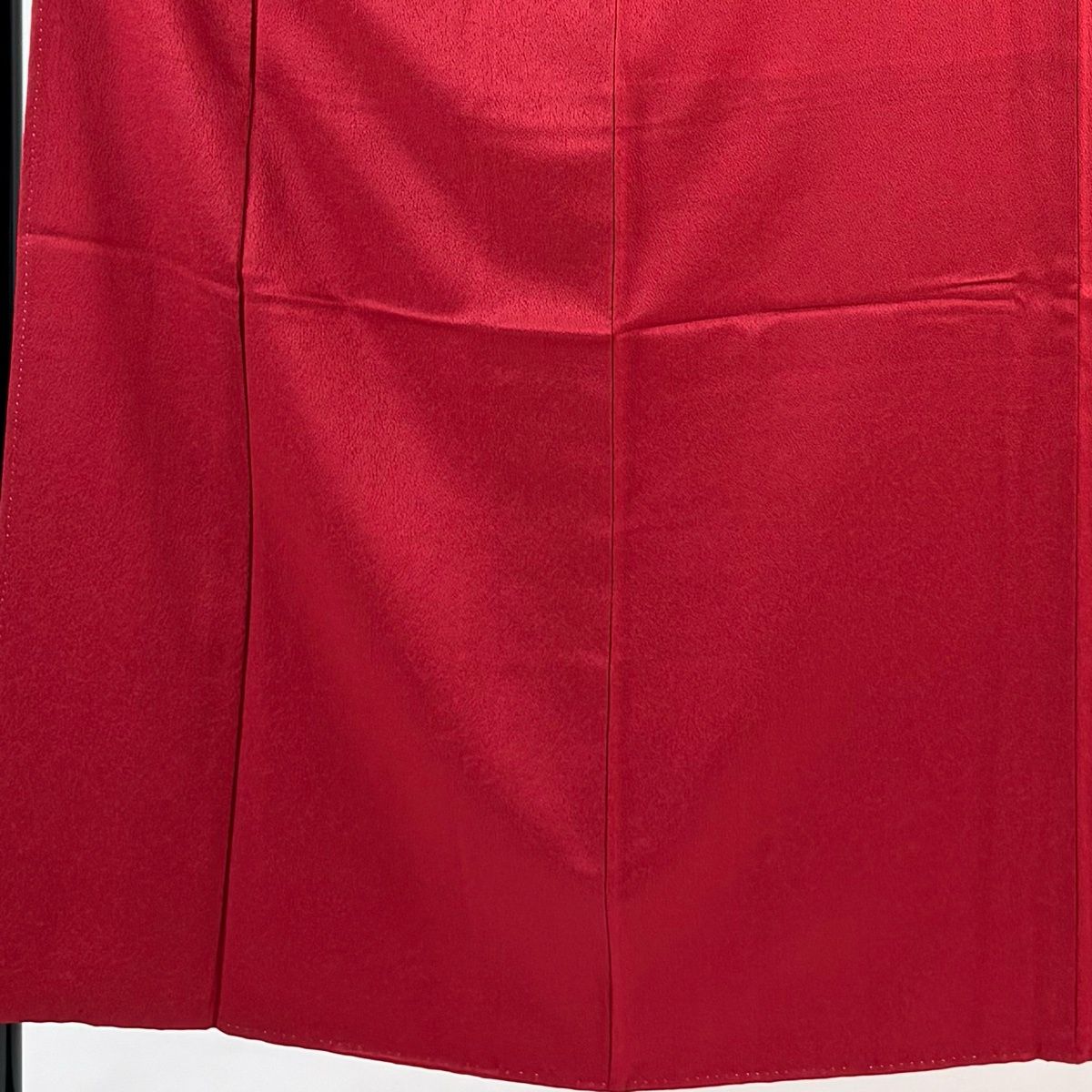 振袖 身丈154 cm 裄丈62 S 袷 赤 正絹 秀品 一つ紋