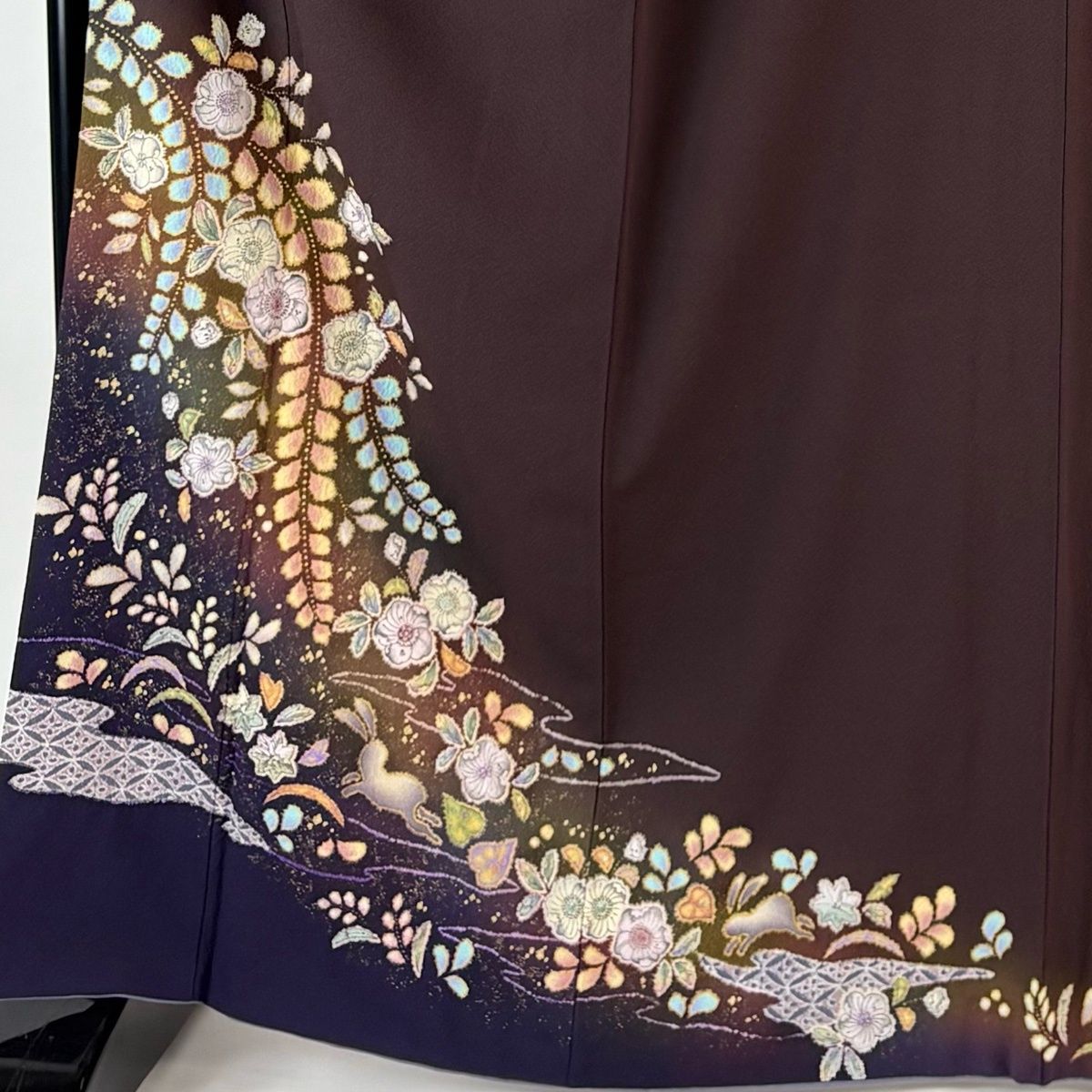 美品】 付下げ 身丈166cm 裄丈68.5cm L 袷 翠山工房 やまと 落款