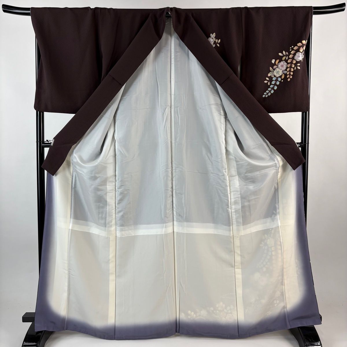 美品】 付下げ 身丈166cm 裄丈68.5cm L 袷 翠山工房 やまと 落款