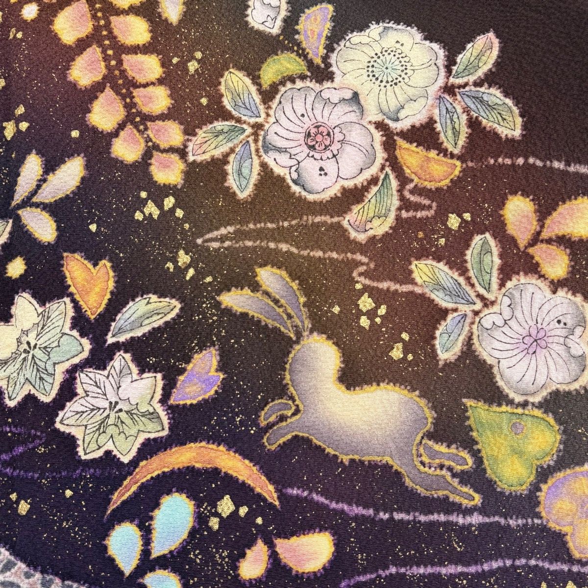 美品】 付下げ 身丈166cm 裄丈68.5cm L 袷 翠山工房 やまと 落款