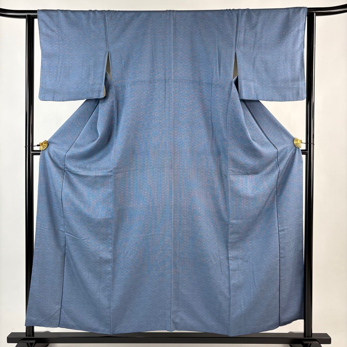 江戸小紋 身丈156 cm 裄丈62.5 S 袷 鮫 青 正絹