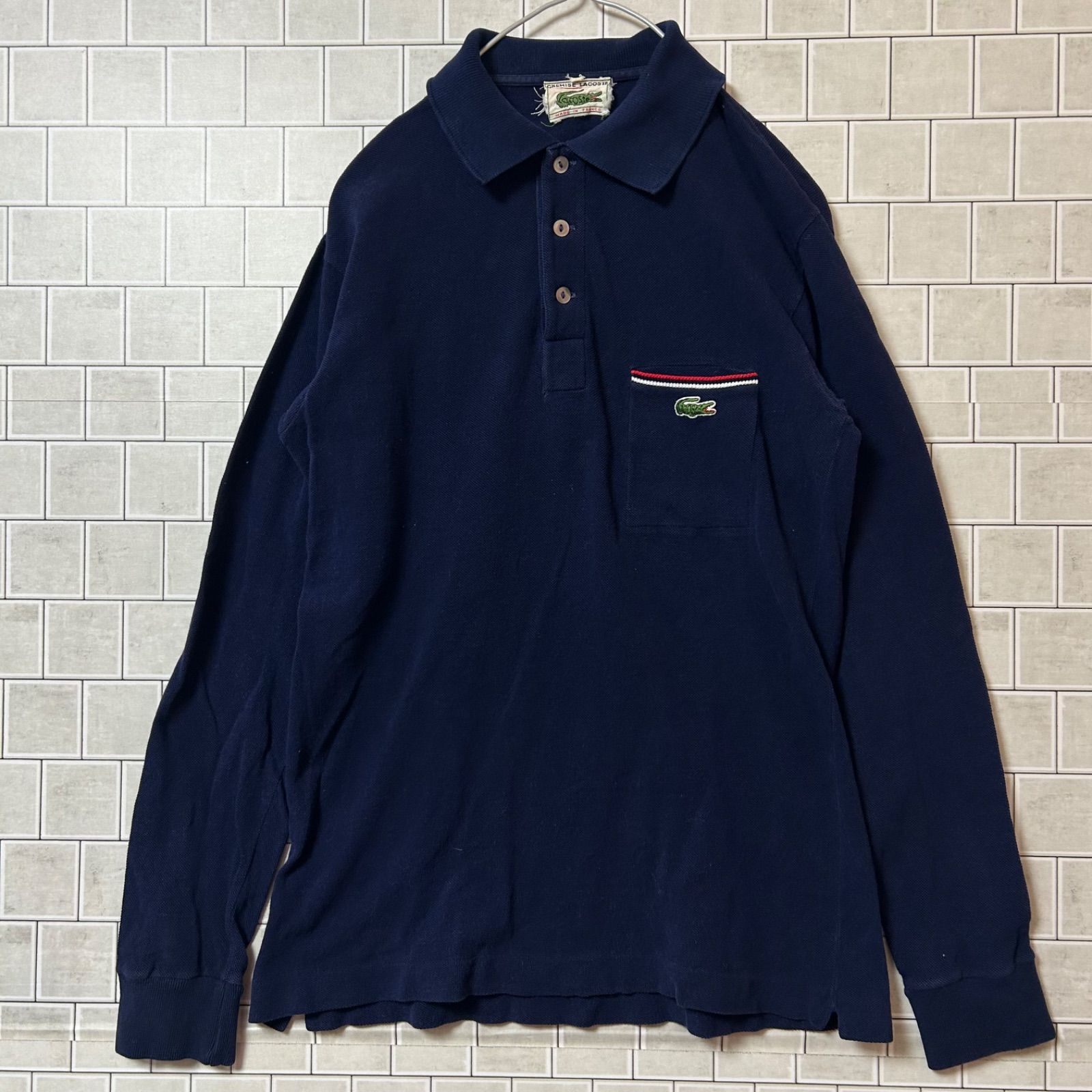 60s〜70s LACOSTE ラコステ ポロシャツ CHEMISE LACOSTE シュミーズ