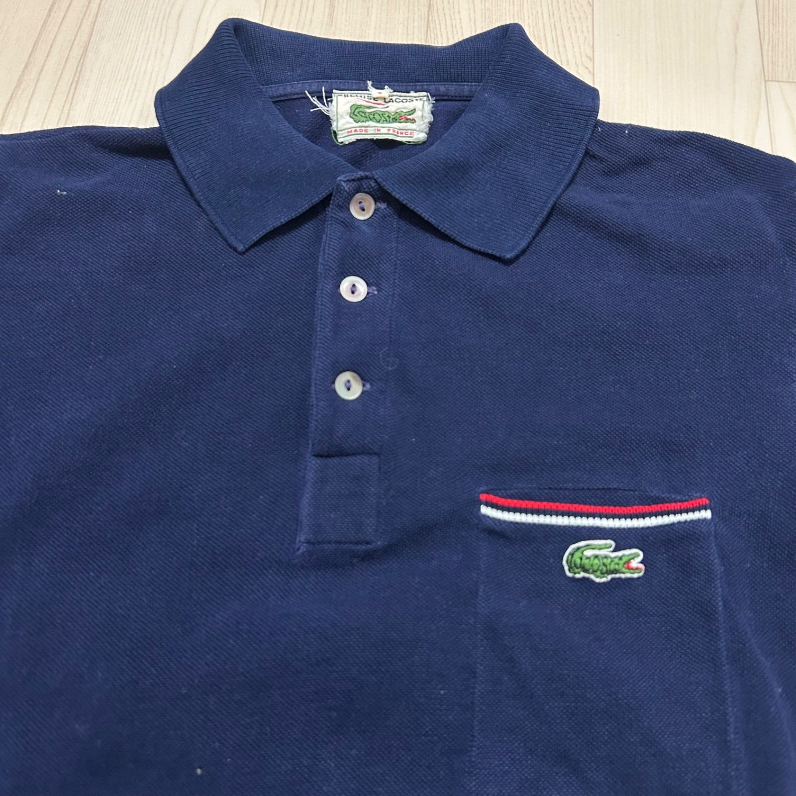 60s〜70s LACOSTE ラコステ ポロシャツ CHEMISE LACOSTE シュミーズ