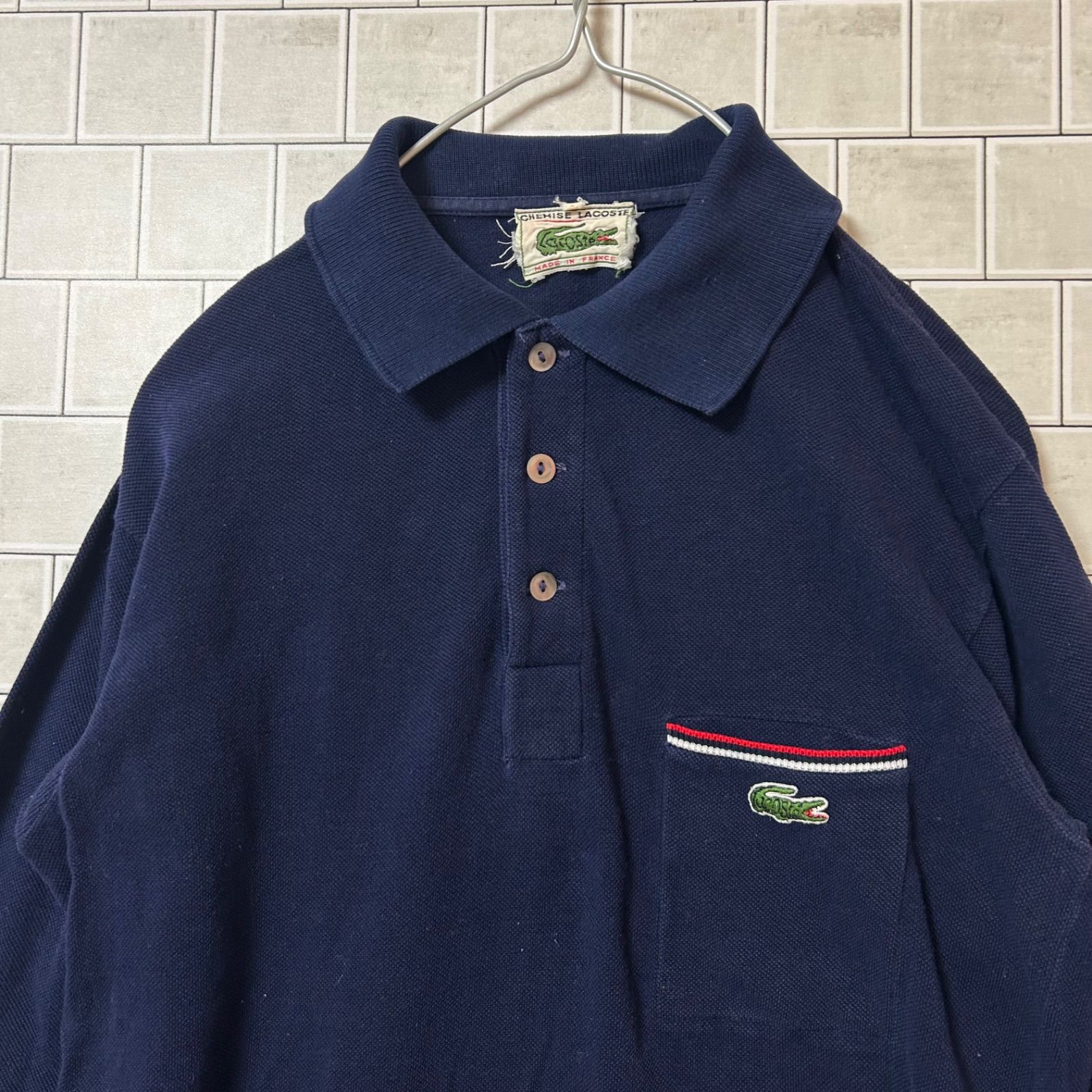 60s〜70s LACOSTE ラコステ ポロシャツ CHEMISE LACOSTE シュミーズ