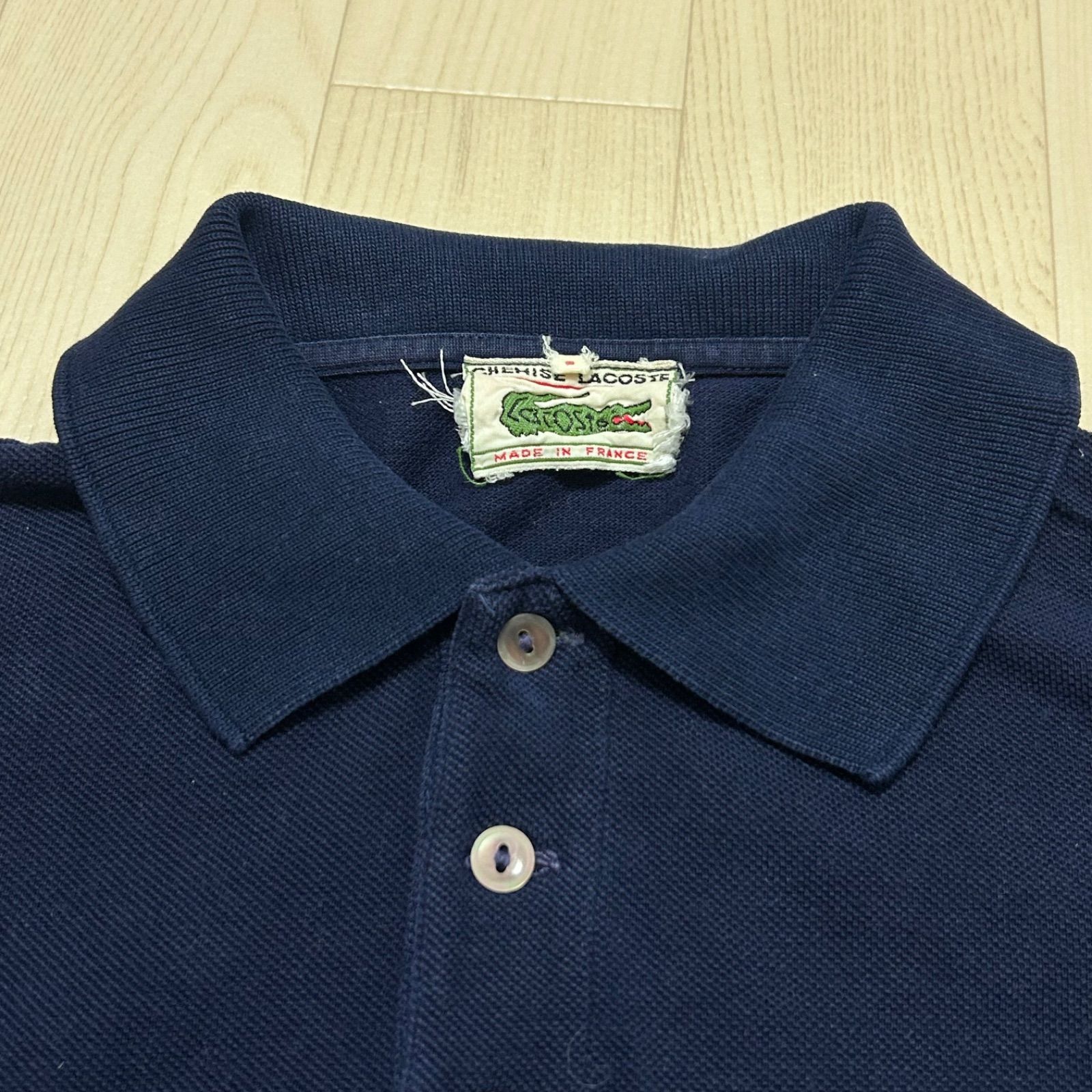 60s〜70s LACOSTE ラコステ ポロシャツ CHEMISE LACOSTE シュミーズ