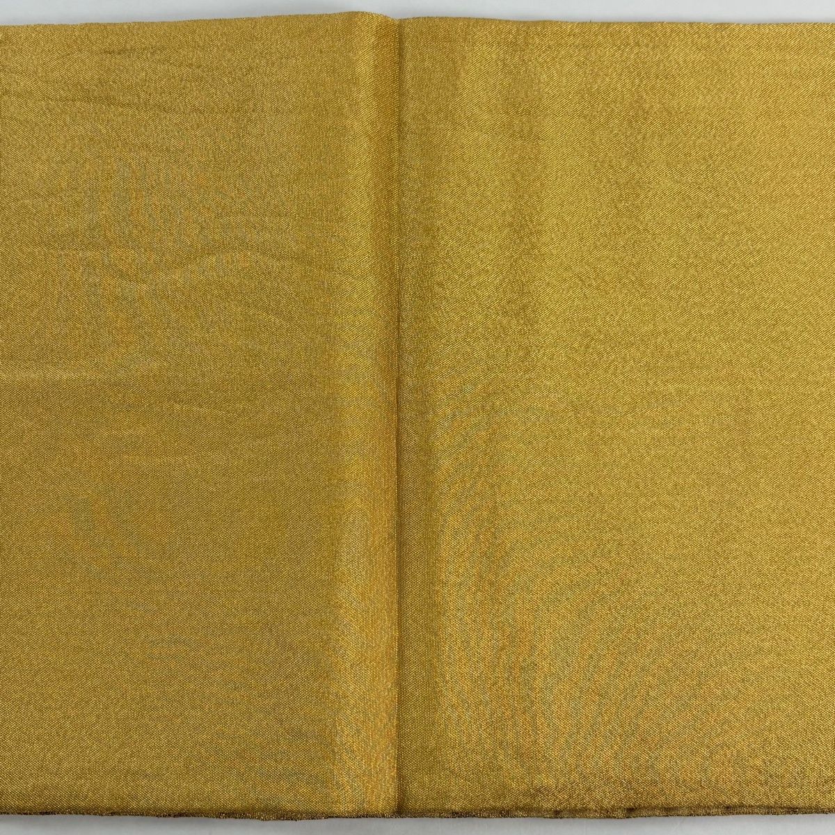  袋帯 誉田屋源兵衛 落款 波頭 太陽 金糸 箔 金色 お太鼓柄 正絹 袋帯 帯