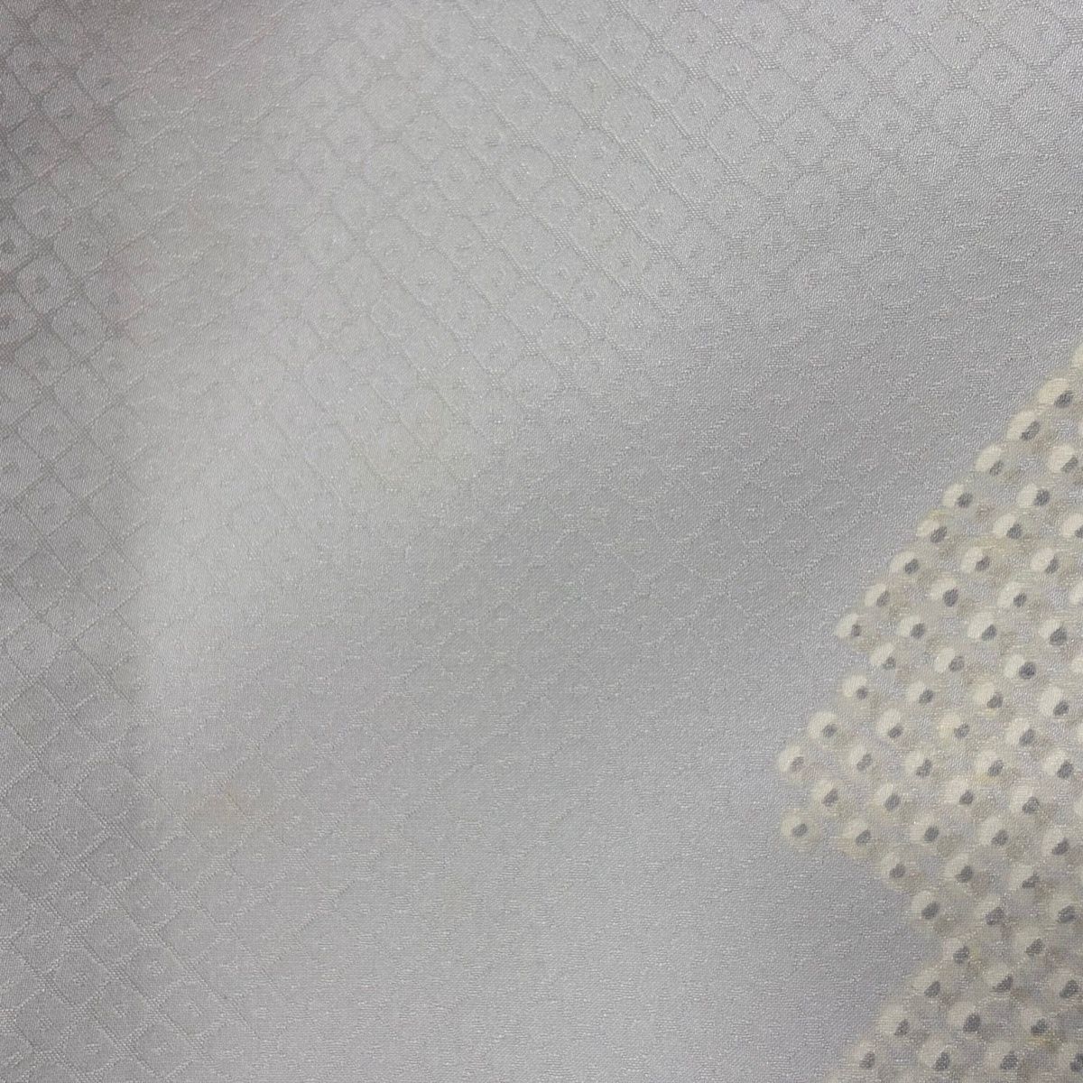 振袖 身丈169 cm 裄丈66.5 M 袷 花車 菊 金糸 金彩 灰色 正絹 秀品 振袖 着物 着物 浴衣