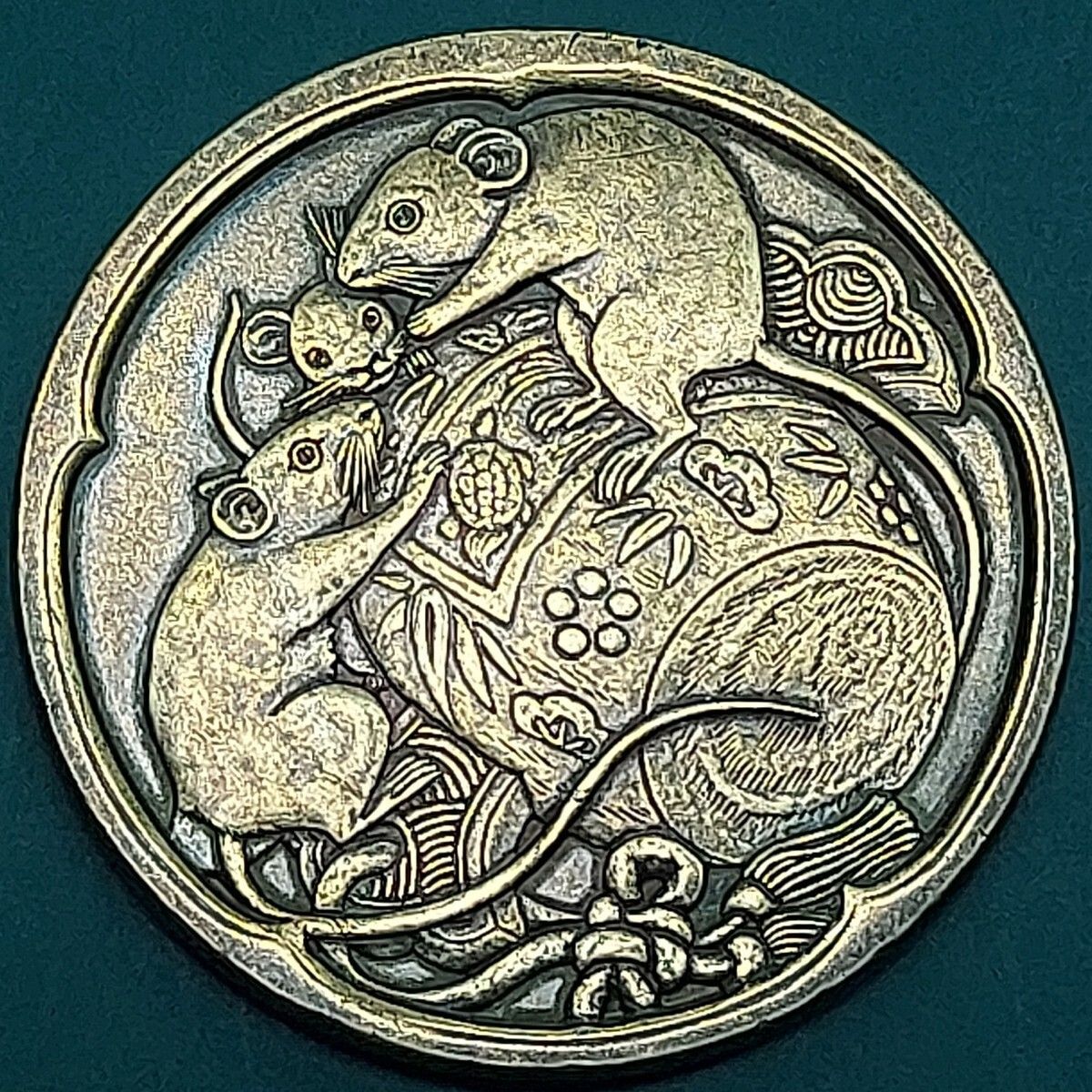 2008年造幣局ミントセット年銘メダル（子）【L106】 - メルカリ