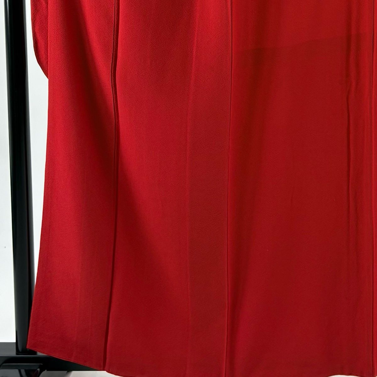 振袖 身丈159 cm 裄丈64 M 袷 赤 正絹 秀品