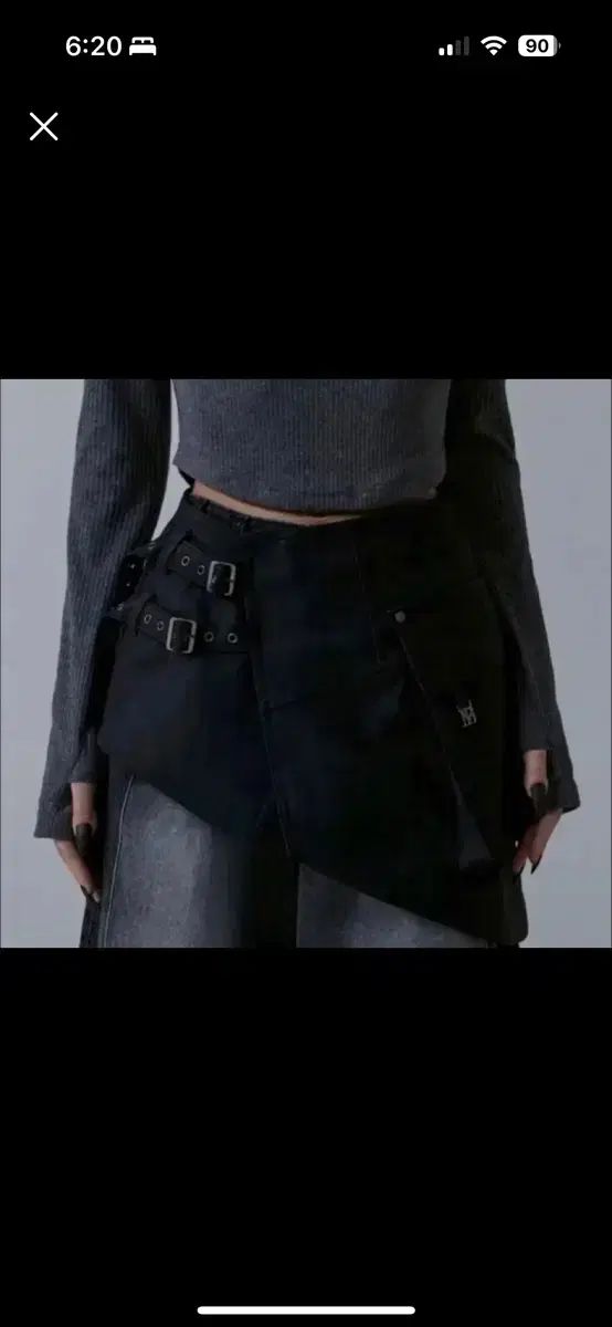 TREEMINGBIRD ベルト付きレイヤード ラブ