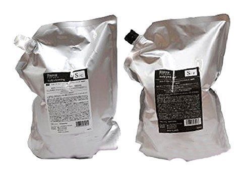 デミ ビオーブ フォーメン スキャルプ クレンジング 2000 mL -パックジェル g 詰め替え用 セット DEMI BIOVE FOR MEN