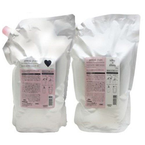 ミルボン ジェミールフラン シャンプー ハート H 2500 ml トリートメント シルキーシャイニー g 詰替 業務用セット