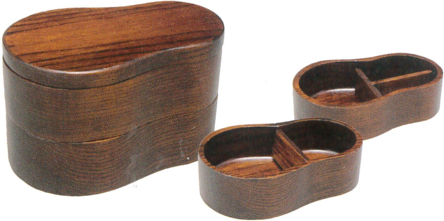  阿瀬真三 お弁当箱 くりぬき弁当 ひさご F 1601 弁当箱 弁当袋 食器 キッチン用品