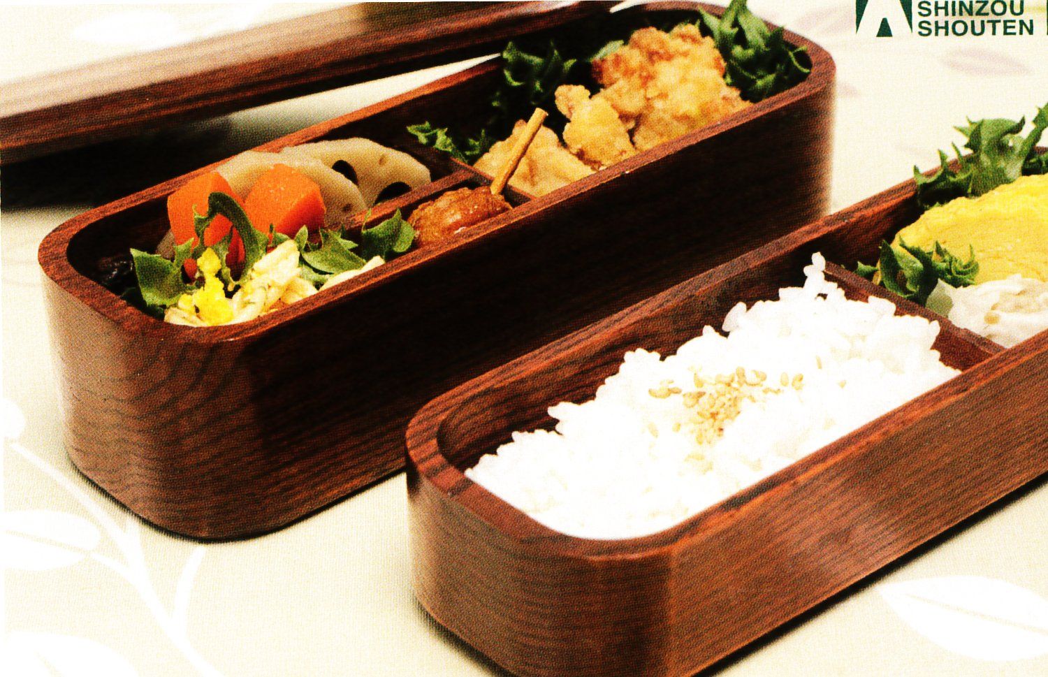 阿瀬真三 お弁当箱 くりぬき弁当 ひさご F 1601