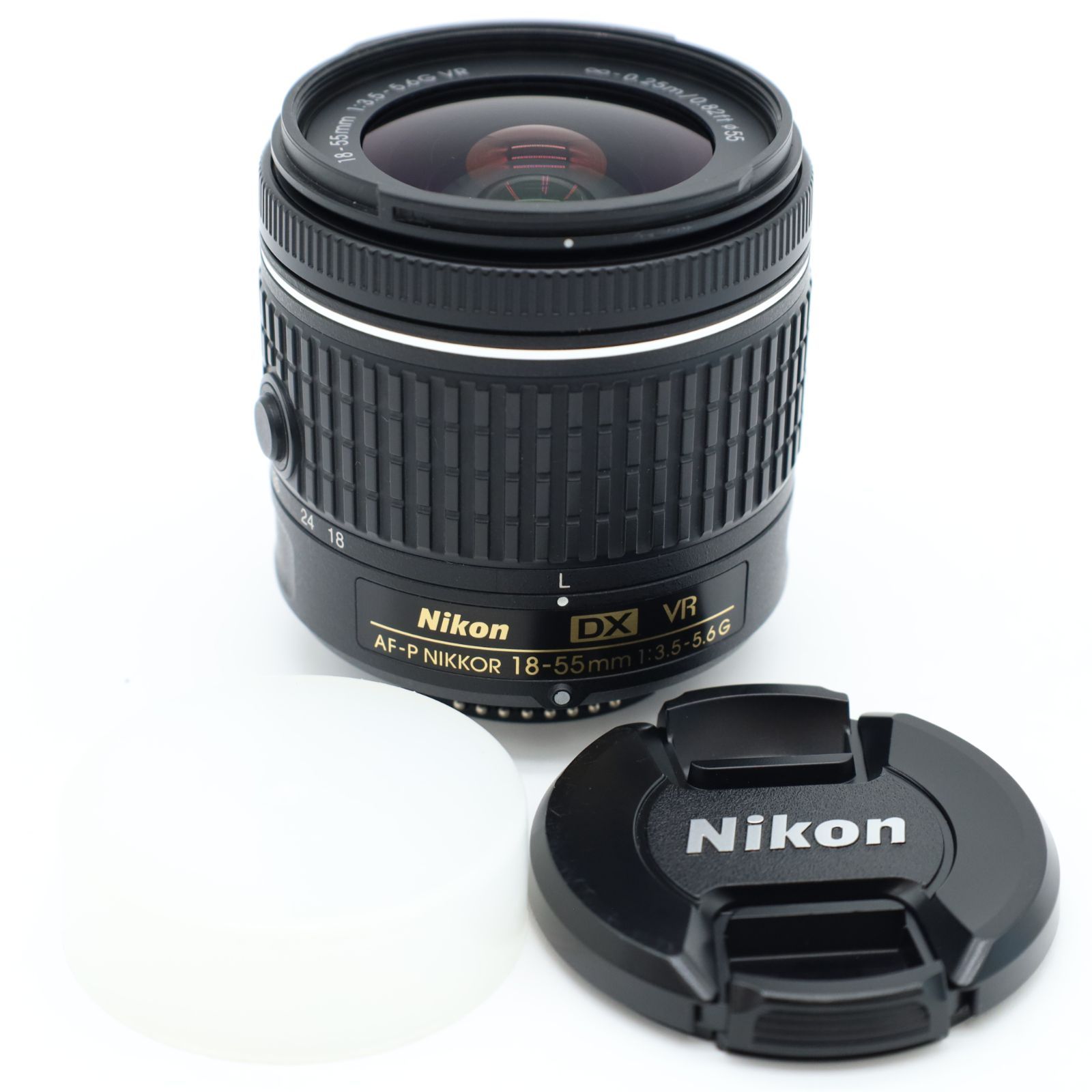 Nikon ニコン AF P NIKKOR 18 55 mm VR 軽量標準ズーム 静音AF 手ブレ補正搭載