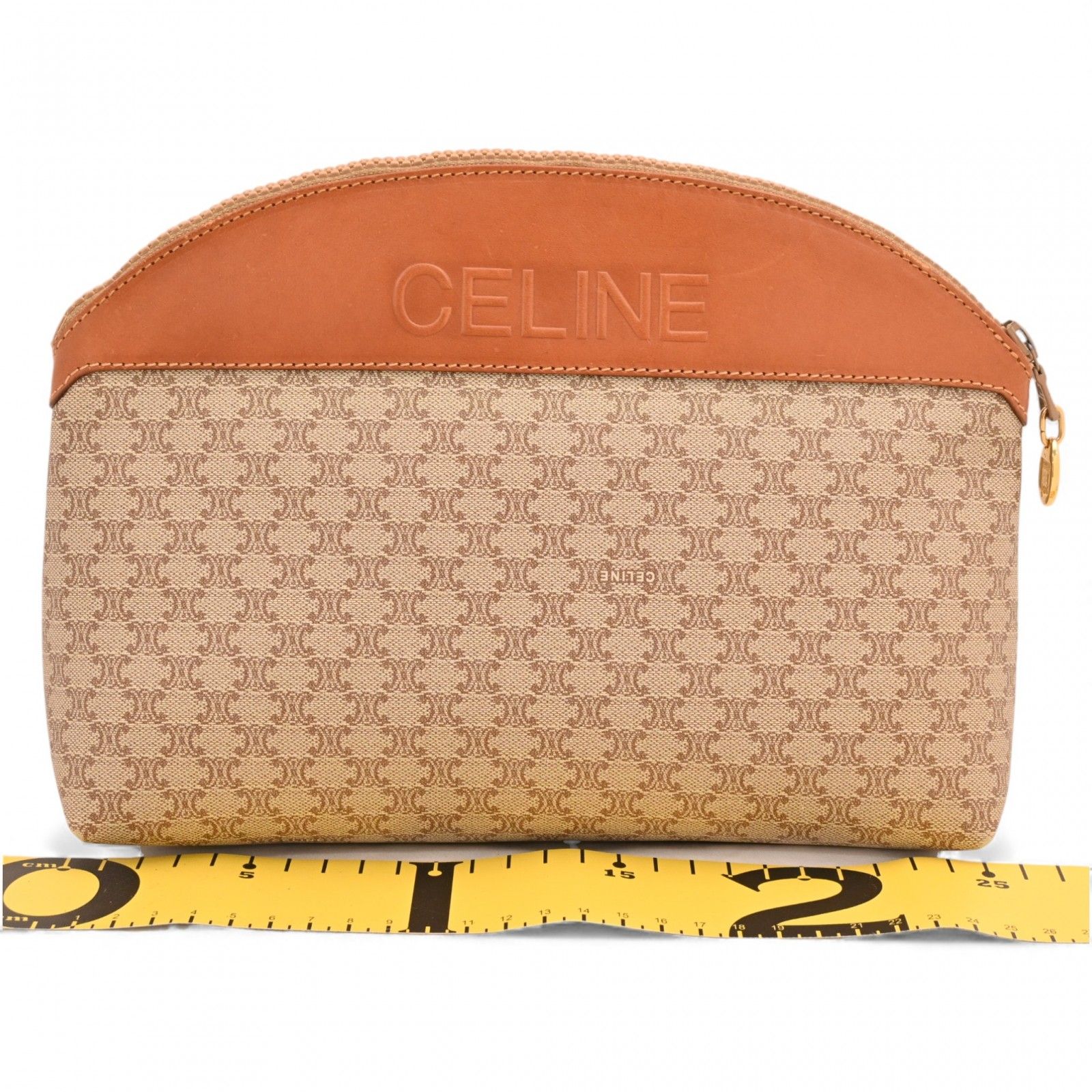 セリーヌ マカダム クラッチバッグ セカンドバッグ Bランク ce 6507 gg