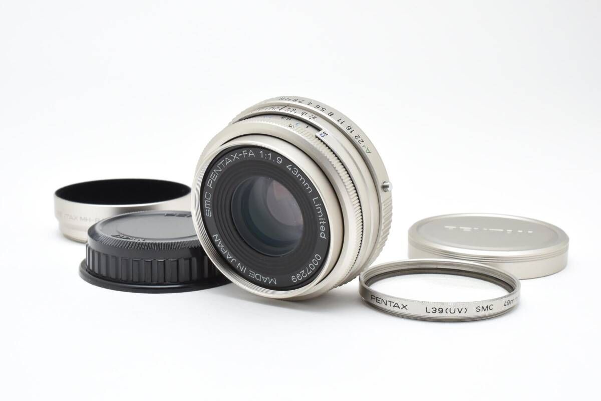 上品 ペンタックス PENTAX FA 43 mm f 1 9 Limited シルバー 054