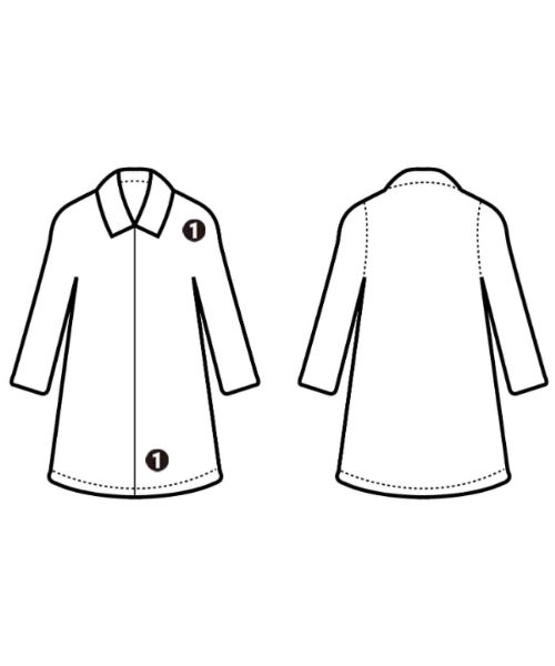 チェスターコート レディース