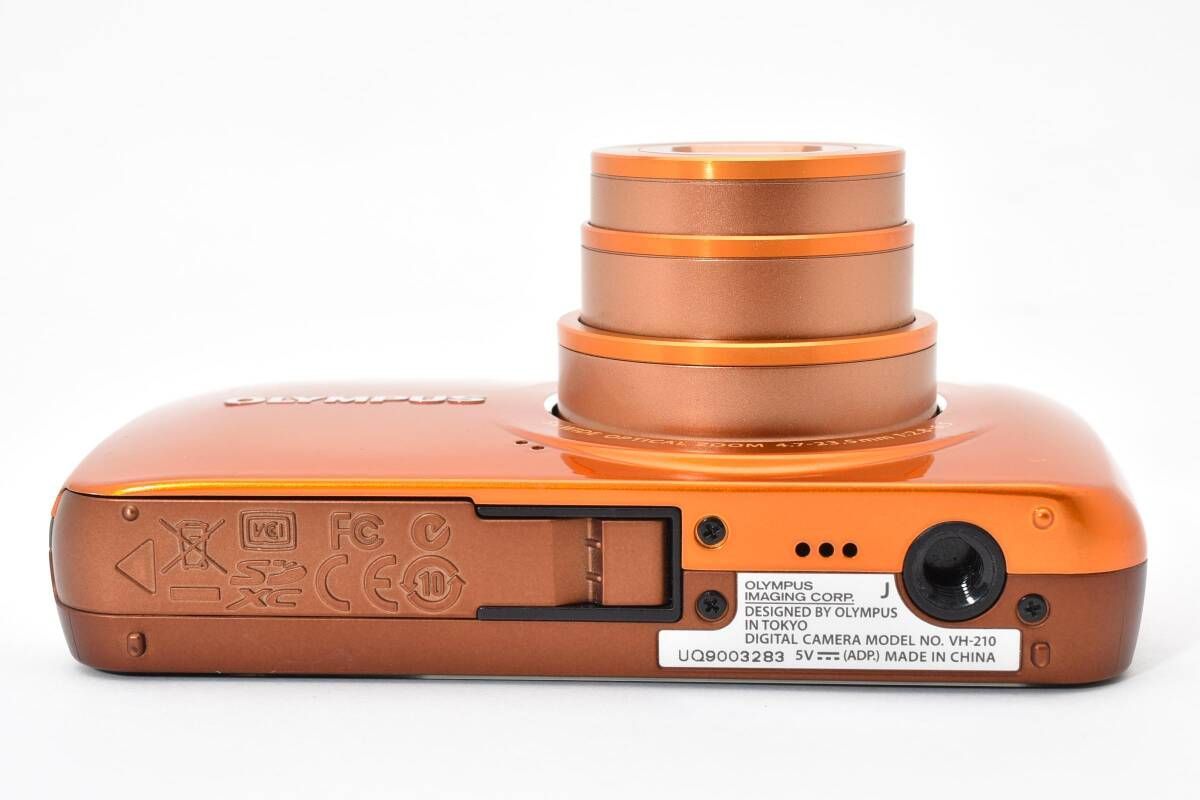 【美品】OLYMPUS オリンパス VH-210 オレンジ コンデジ Amazon | OLYMPUS デジタルカメラ VH-210 オレンジ 1400万画素 光学5倍