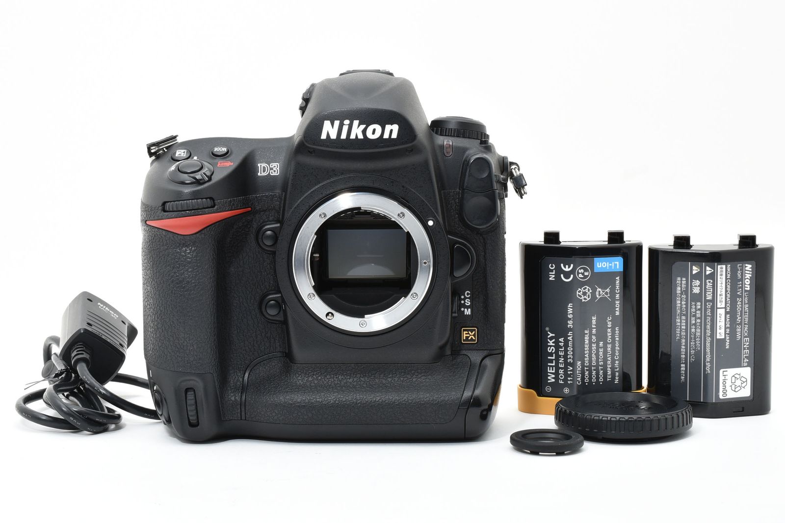 ニコン Nikon D 3 ボディ ≪バッテリー 付 動作光学良好 ≫ N 1