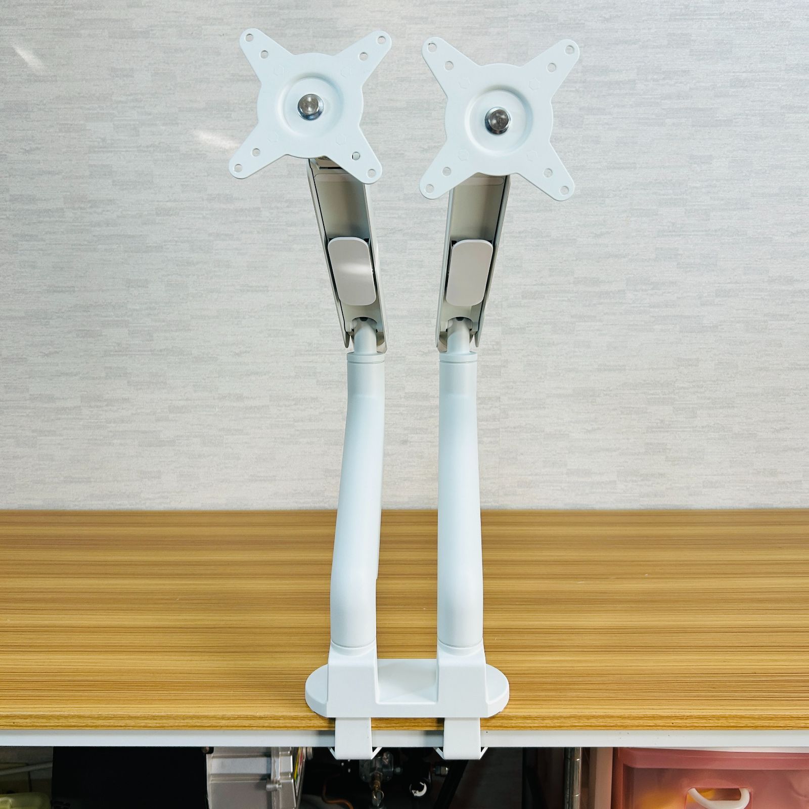 COFO 無重力モニターアームPro デュアル ダブルメカニカルスプリング式 デスク設置用