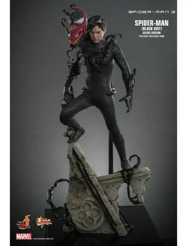 ホットトイズ ブラック スパイダーマン デラックス MMS728 - メルカリ