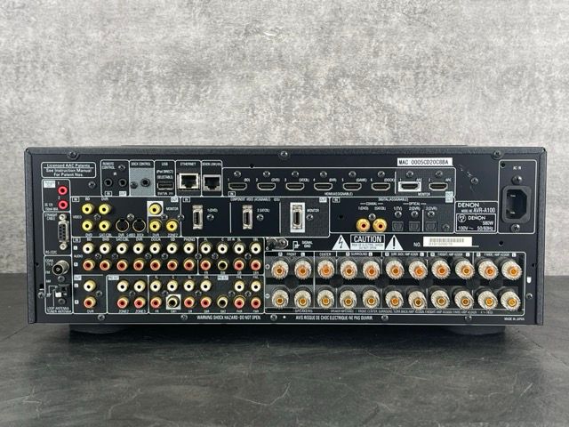デノン AVアンプ 100周年記念モデル 【中古】動作保証 DENON AVR-A100
