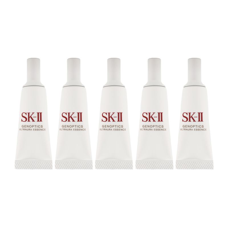  [5個セット]SKII SK-II SK2 SK-2 エスケーツー ジェノプティクス ウルトラオーラ エッセンス 10ml 美容液 お試しサイズ[ネコポス] 美容液