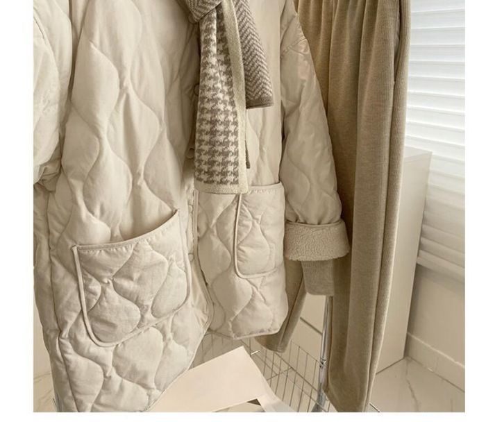  キルティングコート レディース 秋 冬 キルティング 長袖 ノー 裏ボア コート ジャケット アウター ボアフリース 中綿コート 中綿ジャケット カジュアル 上着 ゆったり 体型カバー fasha 26 DZ 30 その他 ジャケット アウター