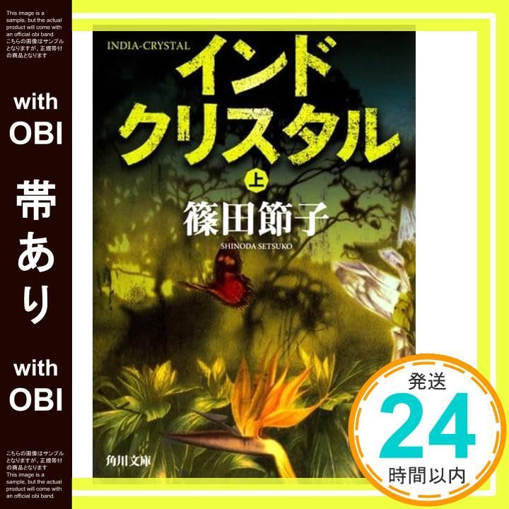 帯あり インドクリスタル 上 角川文庫 篠田 節子_07