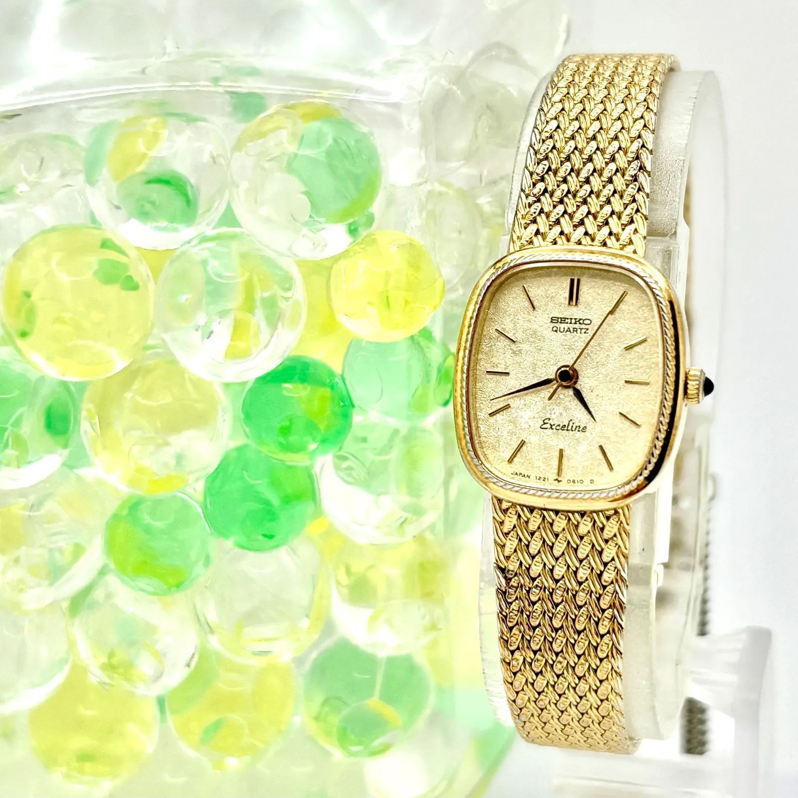 新品電池】SEIKO セイコー Exceline エクセリーヌ レディース 腕時計