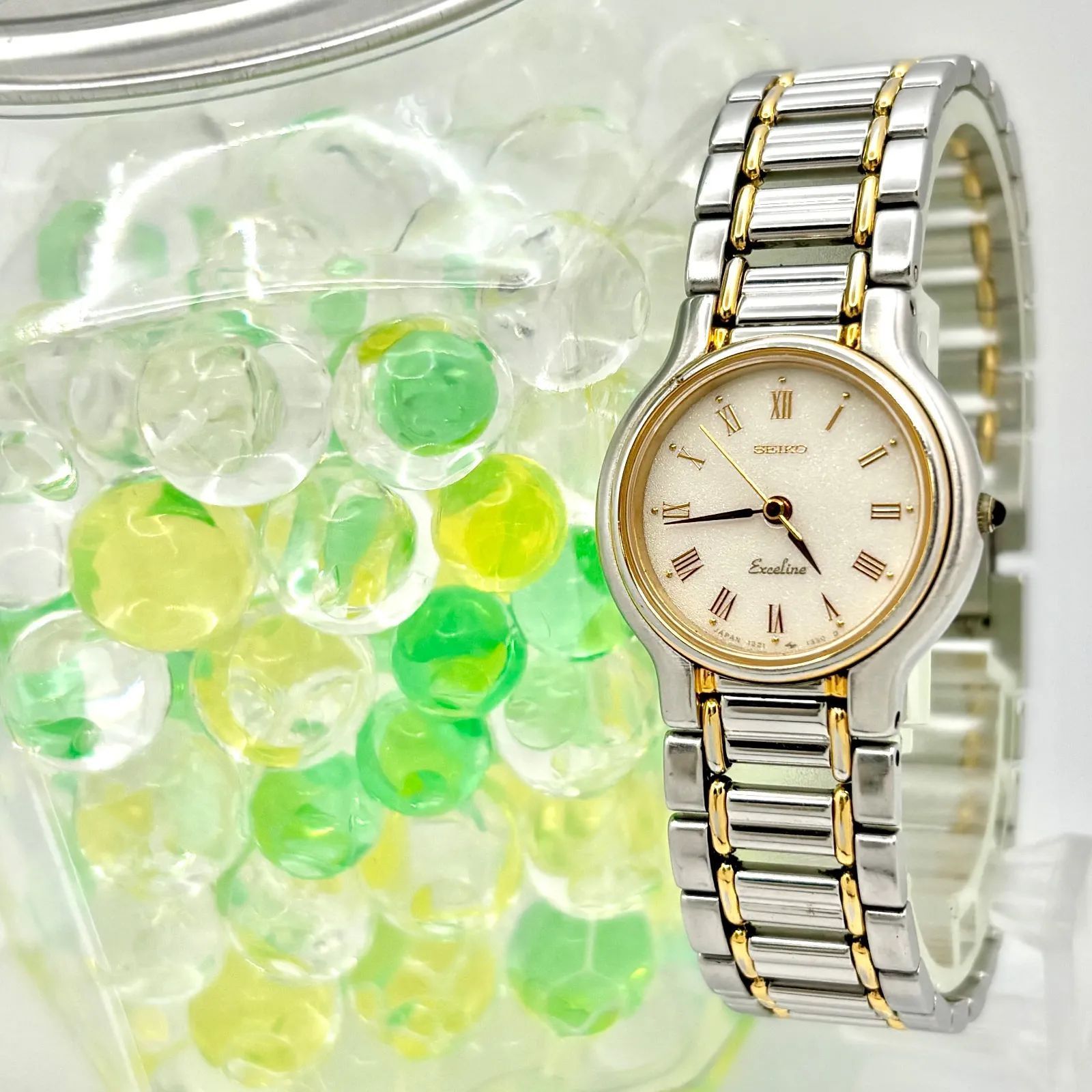 新品電池】SEIKO セイコー Exceline エクセリーヌ レディース 腕時計