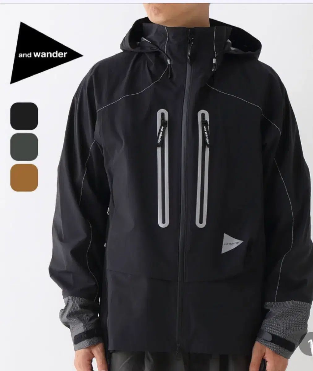 xl and wander パーテックス シールド レイン ジャケット