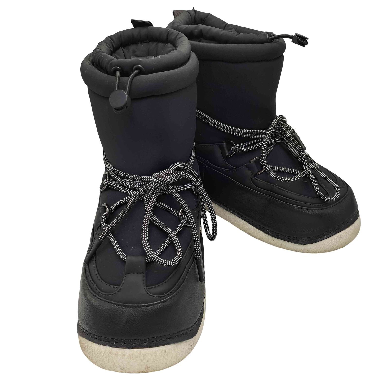 ザラ ZARA スキーコレクション パット入り ショートブーツ スノー