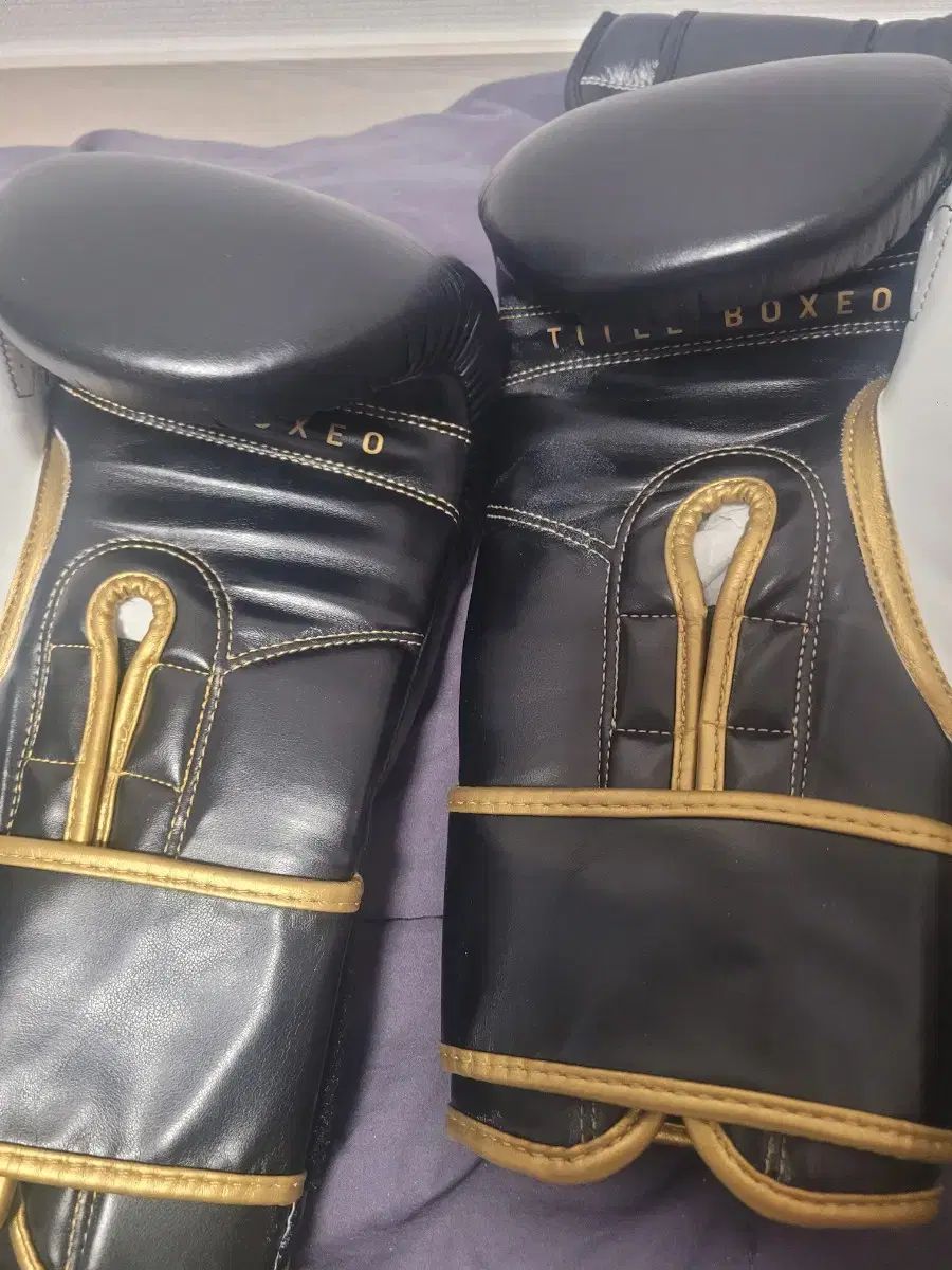 タイトリスト ボクシング グローブ ブラック GOLD