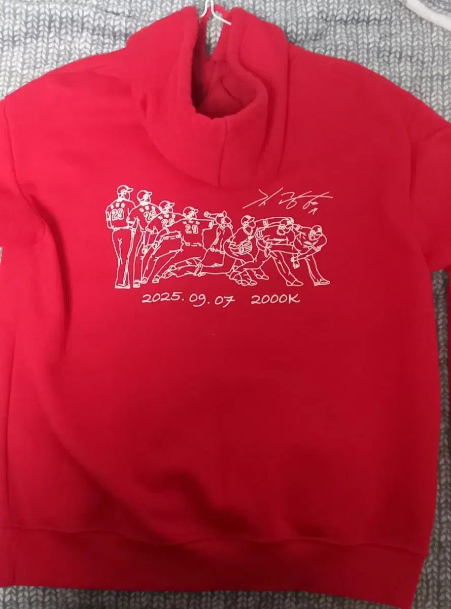 SSG LANDERS キム グァンヒョン 2000 K 起毛 フードTシャツ