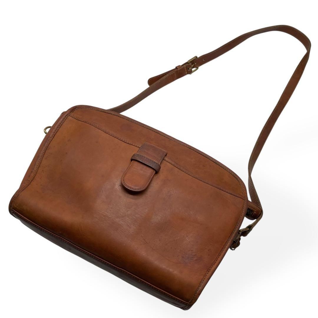 良品 希少 COACH ストア オールドコーチ ショルダーバッグ usa製